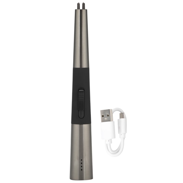 USB-pulsantengning Metall Gjenladbar Pulsantengning for Myggspiraler Stearinlys Griller