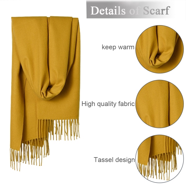 Mjuk silkeslen sjal omlott halsduk för kvinnor