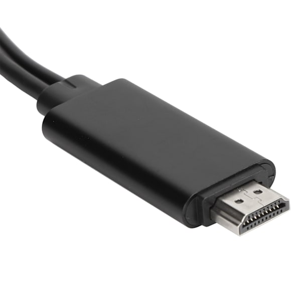 1,8M 4K Type C till HD Multimedia Interface-kabel Mobiltelefon till HDTV Sync-skärmkabel