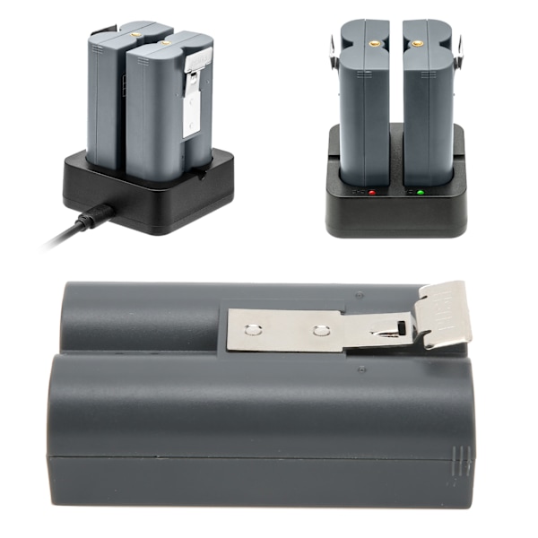 Litiumbatteri for dørklokke 6040mAh erstatningsbatteri for videodørklokke med ladekabel