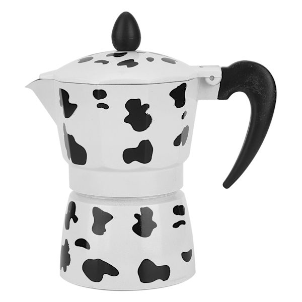 Aluminium Kaffe Kanne Kjele Kaffetrakter Moka Pot for Hjem Kaffebar Bruk Melkeku Farge