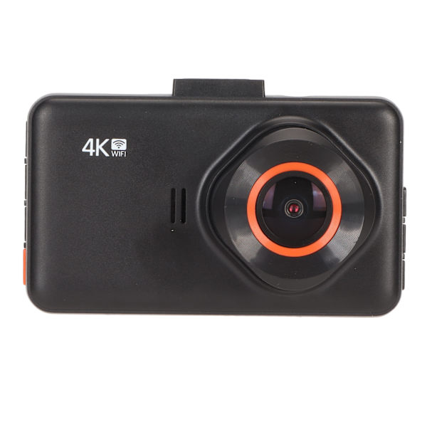 Kaksoiskamerakamera 4K 1080P 3 tuuman näyttö Wifi 170 asteen laajakulma Auto ON OFF Liiketunnistus Auton kojelautakamera