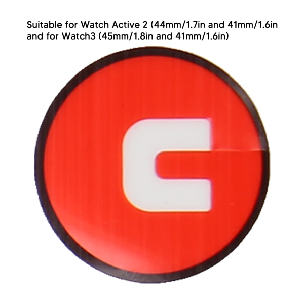 Ring Tape for Watch Active 2 Watch 3 Adhesive Ring Tape Parts with Repair Tools to Reattach Rear Glass Cover