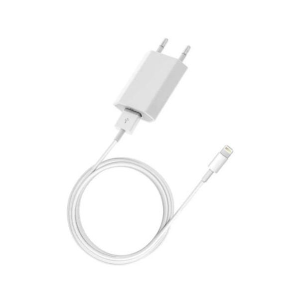 Kompakt Laddare för Lightning-enheter, Apple Mfi-certifierad Laddnings- och Synkroniseringslösning, Lättviktig och Hållbar för Enkel Resa med Temperaturkontroll