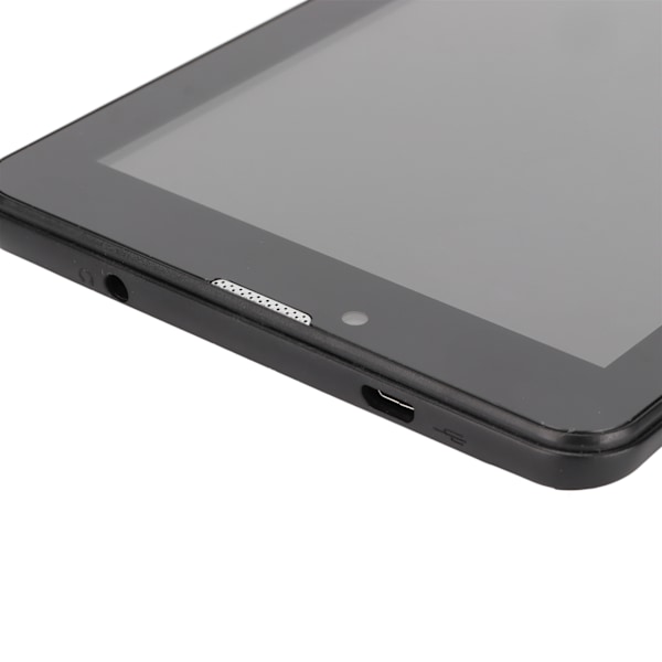 7-tums surfplatta Octa Core-processor 2 GB RAM 32 GB ROM 5G WIFI Dual Band Tablet PC för Android 10 100‑240V Svart EU-kontakt