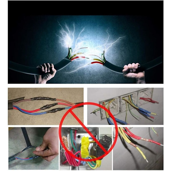 Spakmutter Kopplingsplint, Återanvändbar med Utrymmesbesparande Design för Enkel Användning, Kompakta Kopplingsplintar som Erbjuder Hög Säkerhet och Flerledare
