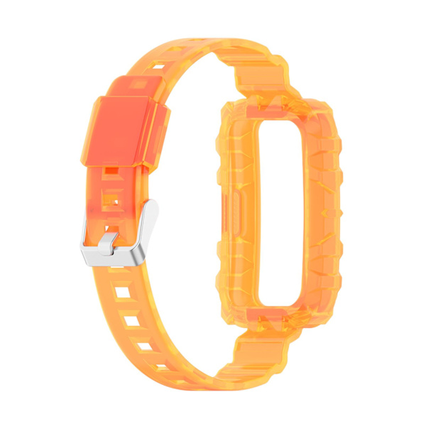 Transparent armbånd kompatibel med Huawei Bracelet 6 Honor Band 6 Smart Armbånd Udskiftning Blød TPU Rem