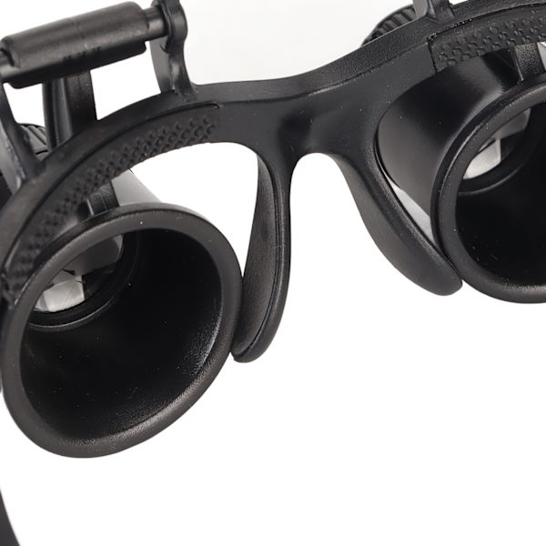 Lupp med LED-ljus för klockreparation, handsfree-förstoringsglas, pannband, visir för närarbete, smyckestillverkning, läsning
