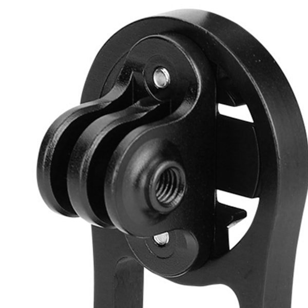 Cykeldator Odometer Comupter Aluminiumlegering Förlängningsfäste för Garmin (Svart)