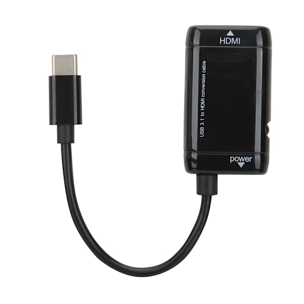 USB 3.1 Typ C MHL till HDMI Adapter Kabel Konverter för Android/IOS Mobiltelefon Surfplatta