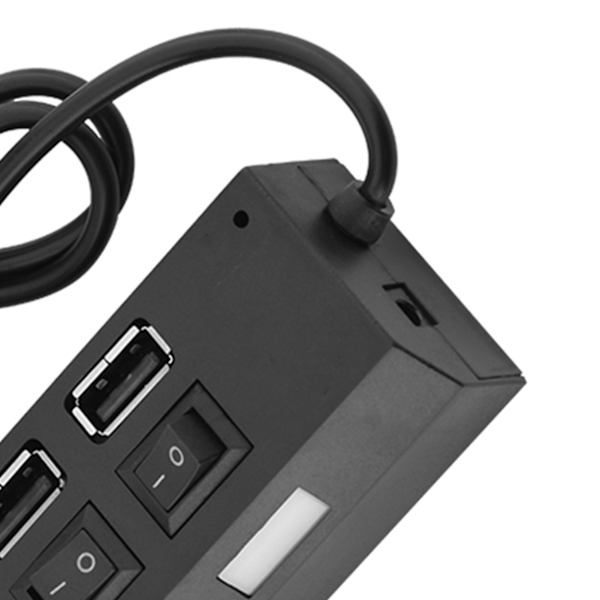 480 Mbps 7-portars USB-hubb utan konflikter Plug & Play 7-portars USB 2.0-hubb för mus/skrivare/skanner