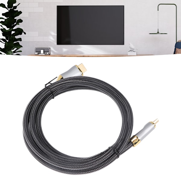 HD Multimedia Interface 2.1 TV Computer til 4K Projektor 8K60hz Skærm HD Kabel Pearl Chrome 2.1V 8K 2meter