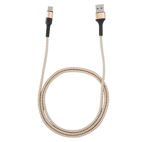 1M 5A Type-C Hurtigopladningsdatakabel til Huawei P10/P10plus p20/P20Pro (Guld)