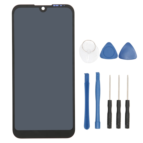 Näytön vaihto ammattimainen LCD-näytön vaihto yhteensopiva Huawei Y5 2019 matkapuhelimen kanssa