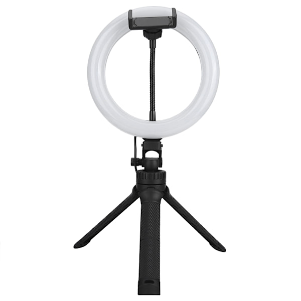 Selfie Ring Light Fotografi Stativ Justerbar LED Lys