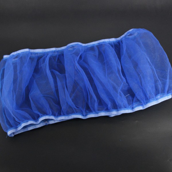 Blød nylon mesh fugl papegøje bur frø catcher cover shell guard