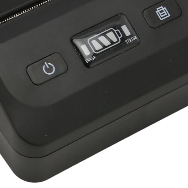 80mm Termisk Printer BT4.2 Forbindelse 50 til 80mm/s 203DPI ESC POS Kompatibel Type C Forsendelseslabel Printer 100‑240V