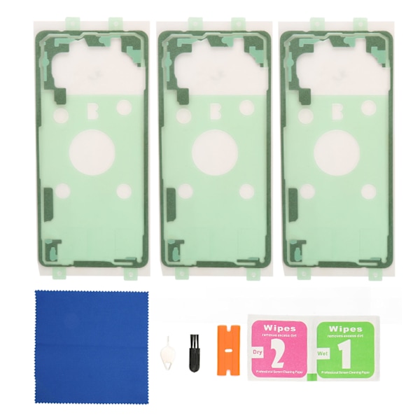 Akku takakannen tarra kaksipuolinen esileikattu liima teippi Samsung Galaxy S10+ Plus G975
