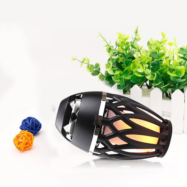 LX Bluetooth Flame Light Speaker - Svart