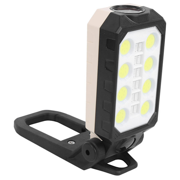 Bærbar COB arbejdslampe USB genopladelig sammenklappelig arbejdslampe wi