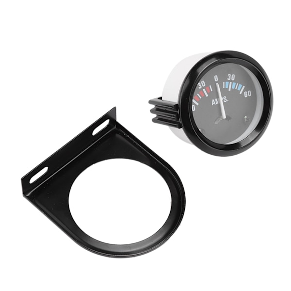 2 tum 52mm bilmätare voltmeter 60-0-60A AMP-mätare voltmätare för modificering