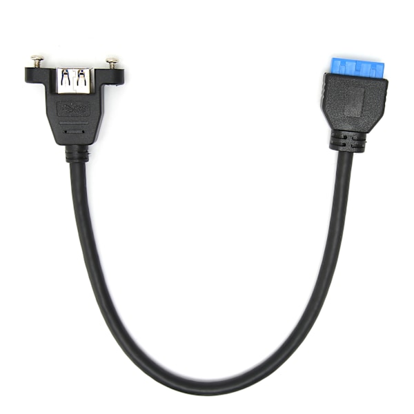 Sovitinkaapel 5Gpbs ABS USB3.0 SingleEnded naaras 20-pin 30mm datansiirtolinja