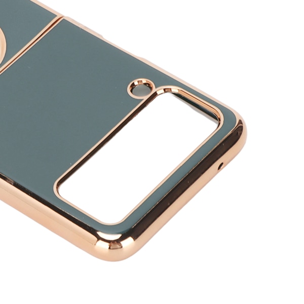 Smartphone Beskyttende Etui Bil Magnetisk Telefon Cover med 360 Graders Rotation Finger Loop Stativ til Z Flip 3