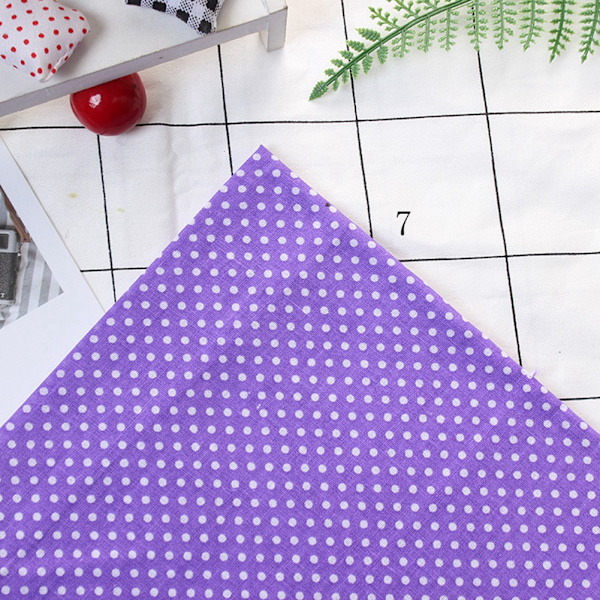 7 stk / sett 100% bomull Batiks syhåndverk stoff for DIY lommebok putetrekk (L)