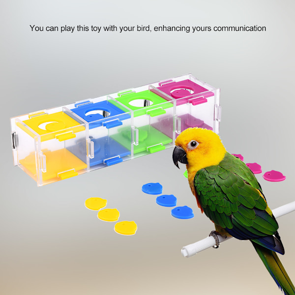 Färgseparationsleksak för födosök, interaktivt spel, giftfritt akrylmaterial, främjar intelligensutveckling, attraktivt utseende för