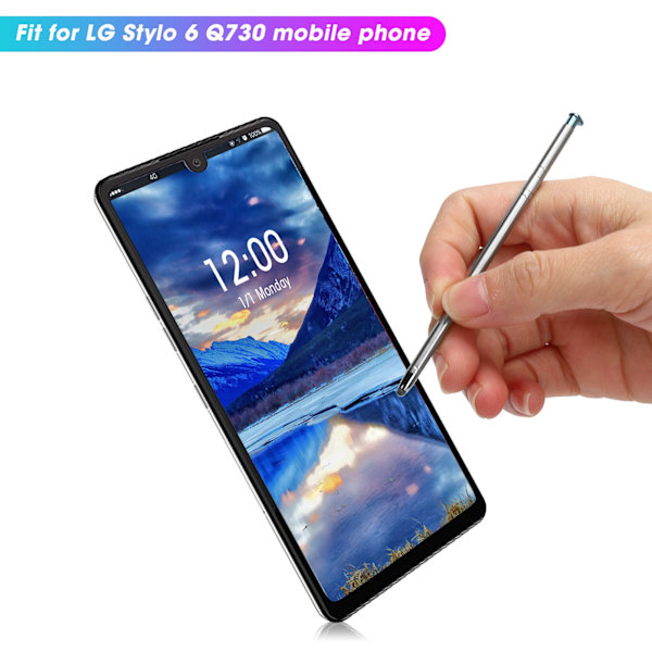 Inbyggd elektromagnetisk styluspenna för LG Stylo 6 Q730 (mörkblå)