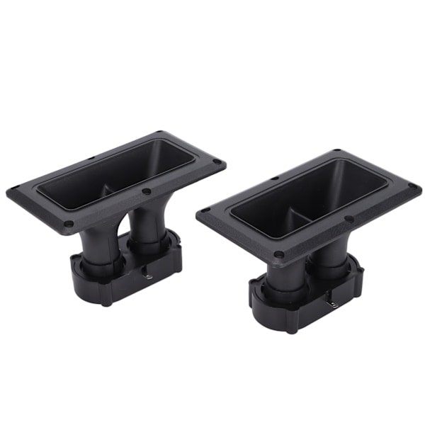 Bred Dispersion Horn Tweeter Dual Drive Keramisk Højfølsom Piezoelektrisk Højttaler