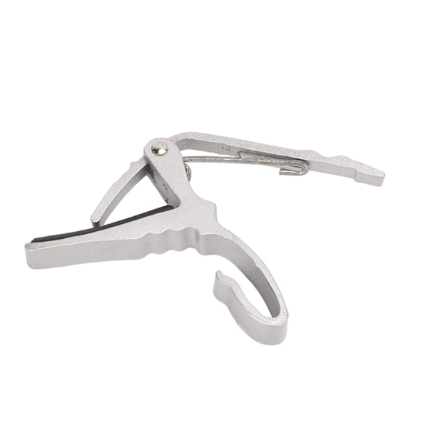 Guitar Capo Legering Hurtig Toneændring Bærbar Instrument Tilbehør Til Spil Performance Sølv