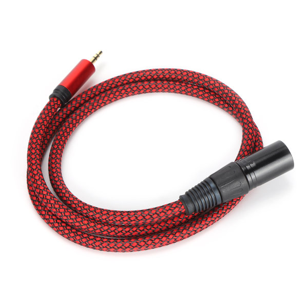 JORINDO XLR hann til 3,5 mm (1/8 tommer) kabel TRS-kontakt mikrofon tilkoblingskabel signalforbindelseskabel