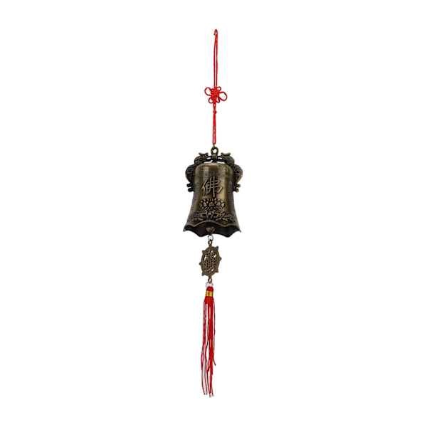 Buddhistisk klokkedekoration To drager, der leger form Metalmateriale Speciel behandling Buddhistisk dekoration