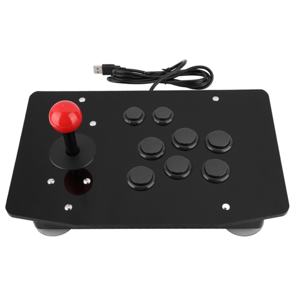 Arcade Rocker Game Joystick 8 Knaps Spil Håndtag Controller(Sort)