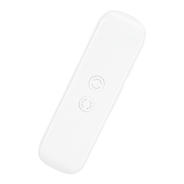 G5 40+ Sprog 800mAh Lang Standby Micro USB Kamera Dikterende Intelligent Oversætter Hvid