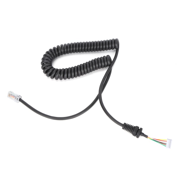 Håndmikrofonkabel Kompakt PVC Håndmikrofonkabel Erstatning for Yaesu MH‑48A6J