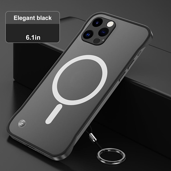 Magnetisk etui kompatibel med iPhone 13 13pro MagSafe med trådløs magnetisk opladning Rammeløs beskyttelsesetui
