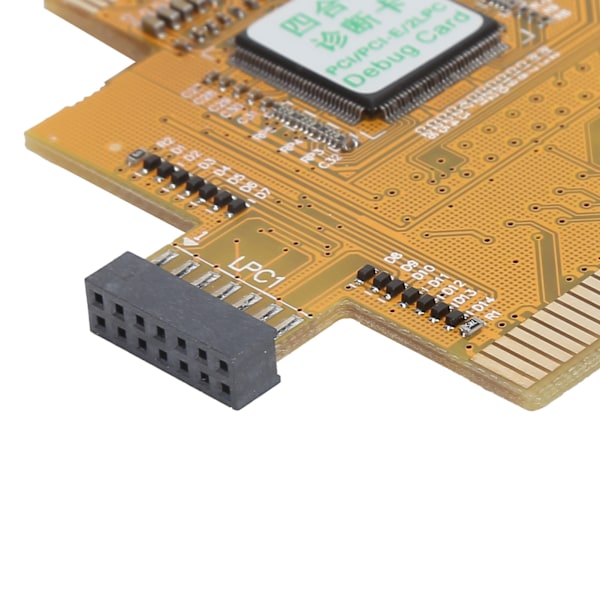 Skrivebordsdiagnostikkort PCI PCIE 2LPC 4i1 Analysator Hovedkort 2Bit Feilsøkingspost Testsett