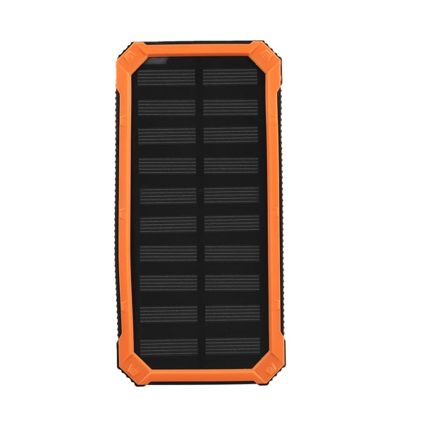 Bærbar 20000mAh hurtigopladning dobbelt USB Polar mobil powerbank-etui DIY-sæt orange