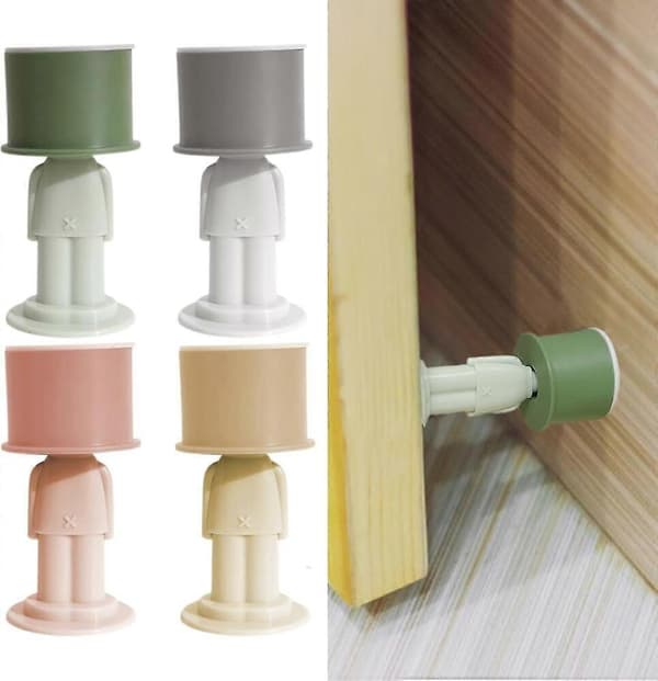 GETIT Dørstopper, 4 stk Dørstopper Gulv Dørstopper Dørstopper Gulv Dørstopper Vegg Dørstopper Gulv Dørstopper Selvklebende Dørstopper
