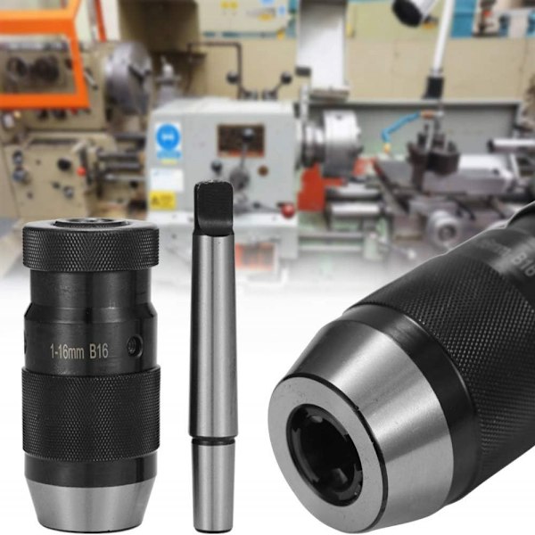 Högprecisions, Självåtdragande Borrchuck För Oöverträffad Precision, Snabb Nyckellös Användning Och Verktygsfri Bekvämlighet, Perfekt För CNC-Maskiner Och