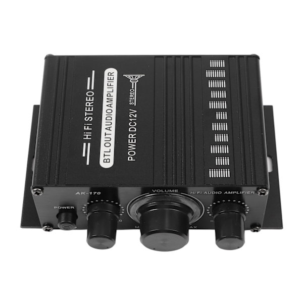Bil Audio Powerforstærker Dual Channel USB SD-kort AUX Bluetooth Stereo Mini-forstærker 12V