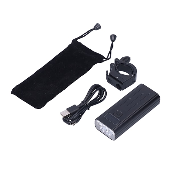 SW705 Cykellampa 5 LED Super Bright USB Uppladdningsbar Cykling