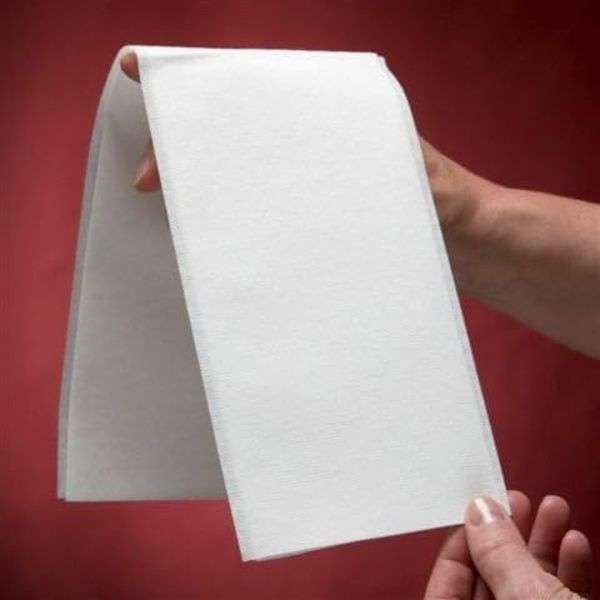 Sanitary Alternatives, Premium Pappershanddukar som Liknar Tyg: Mjuka Absorberande Handdukar, Elegant Design för Bröllop, Fester, 30 x 43 cm, Vita
