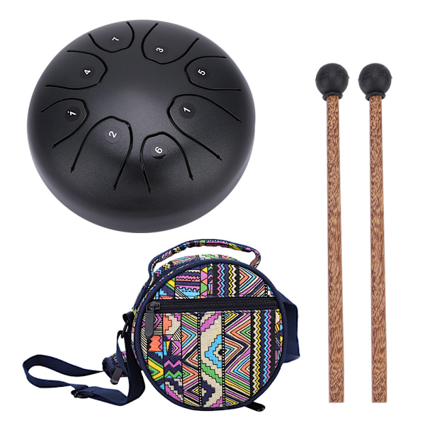 Perfekt handpan av hög kvalitet, handpan, tungtrumma, 5,5 tum, slagverk (kaffe)