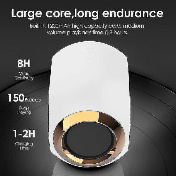 GETIT Bluetooth-högtalare Mini Trådlös Bluetooth-högtalare Bärbar Subwoofer-högtalare