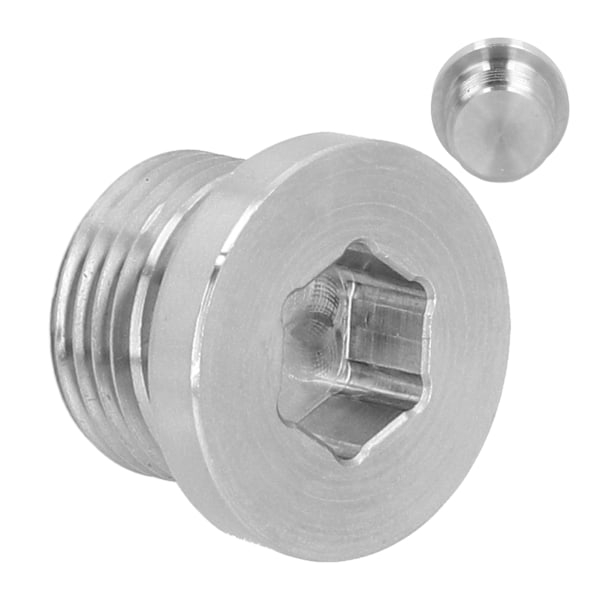 O2 Oxygen Sensor Plug M18x1.5 Høyfast Rustfritt Stål Tilbehør Universal Tilbehør for Bil