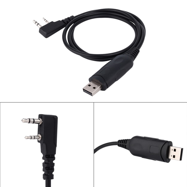 USB-programmeringkabel UV 5R-ledning Radioer Walkie Talkie til BaoFeng Wanhua Kenwood