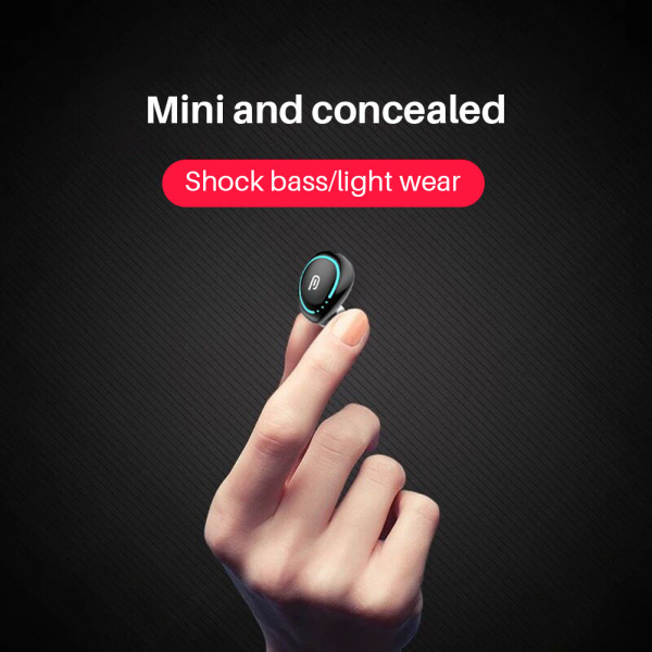 Urheilukuulokkeet korvan sisään langattomat Bluetooth 4.1 stereokuulokkeet